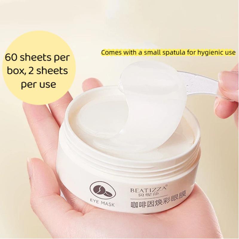 Collagen Sheet Mask - Caffeine Under Eye Mask Anti Wrinkle