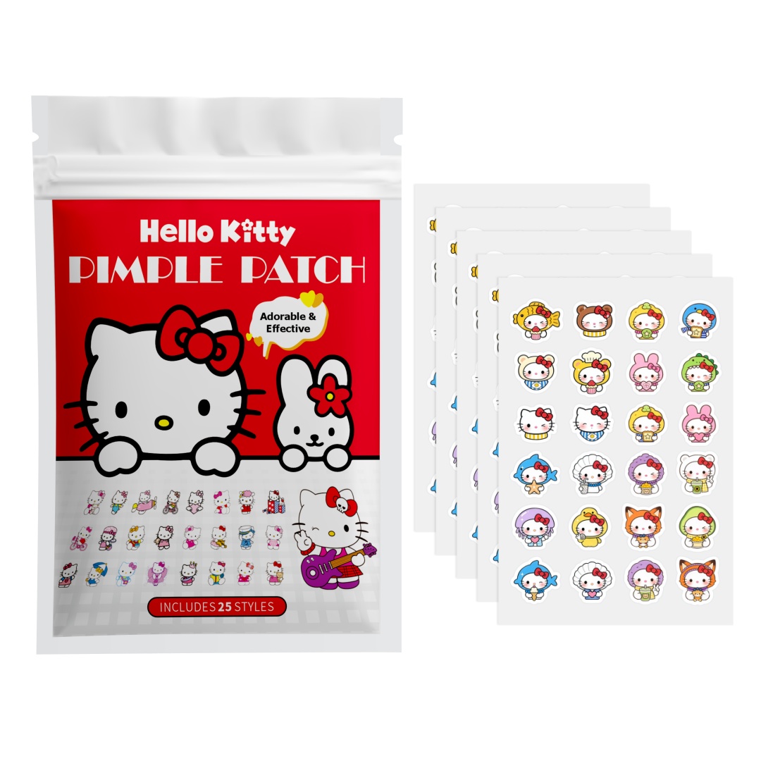 Skincare Moisturizer - 120PCS hello kitty Acne patches, facial