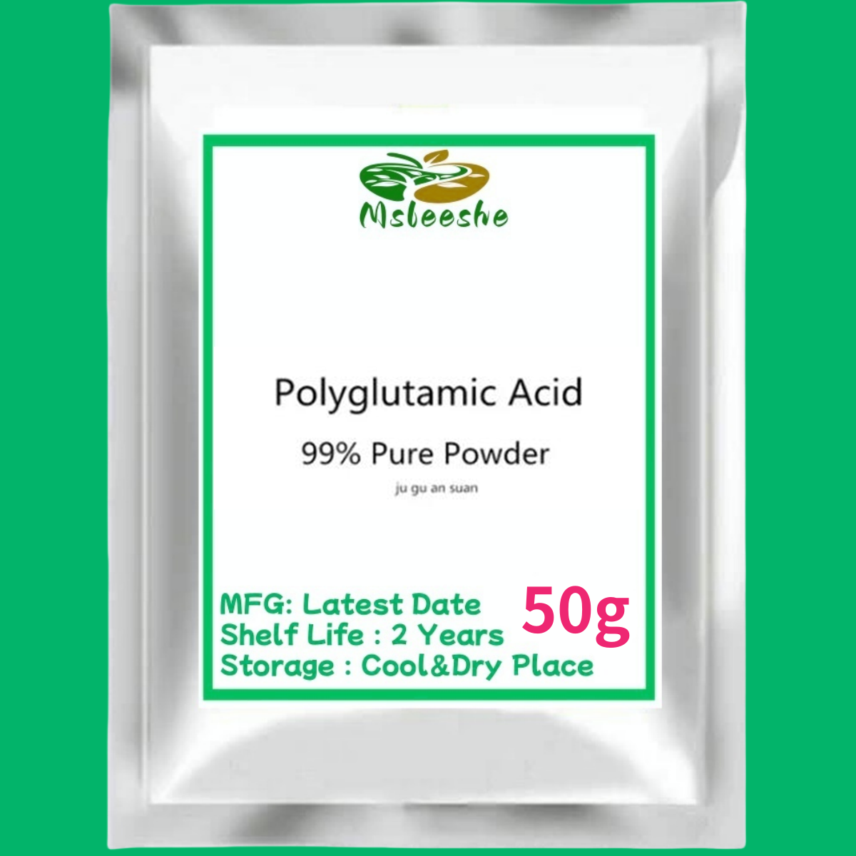 Polyglutamic Acid Moisturizer - Factory Direct Sales Pure Polyglutamic Acid