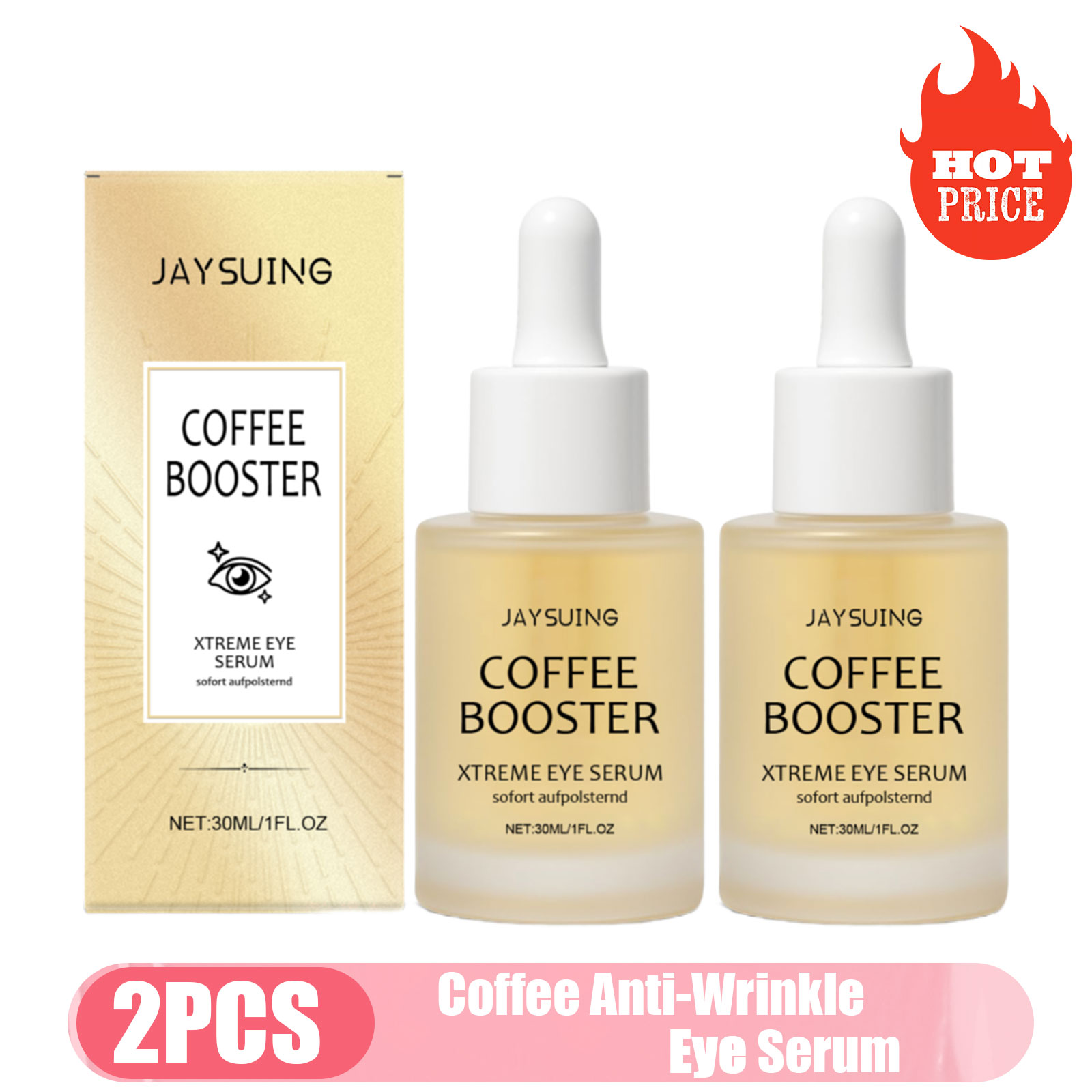 Hyaluronic Acid Serum - Hyaluronic Acid Eye Serum Coffee Fade