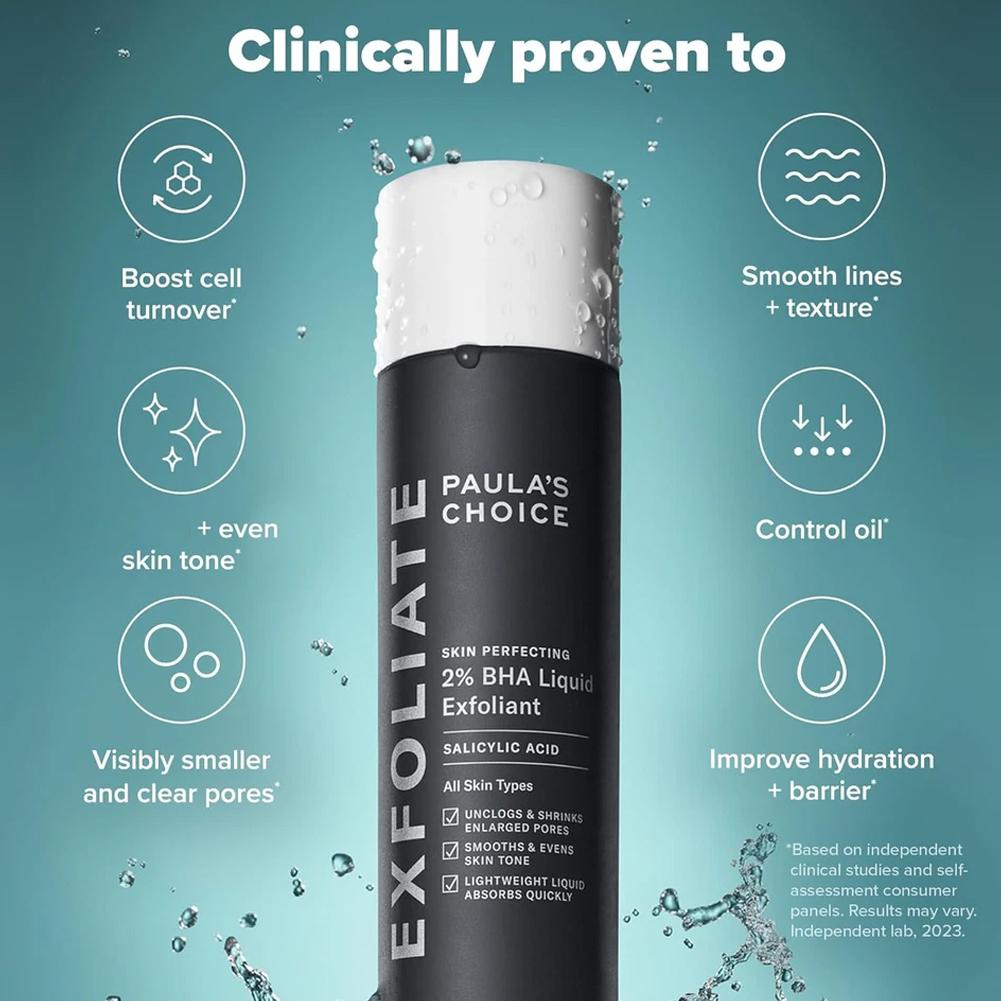 Snail Mucin Essence - Paula's Choice 2% BHA Liquid Exfoliant