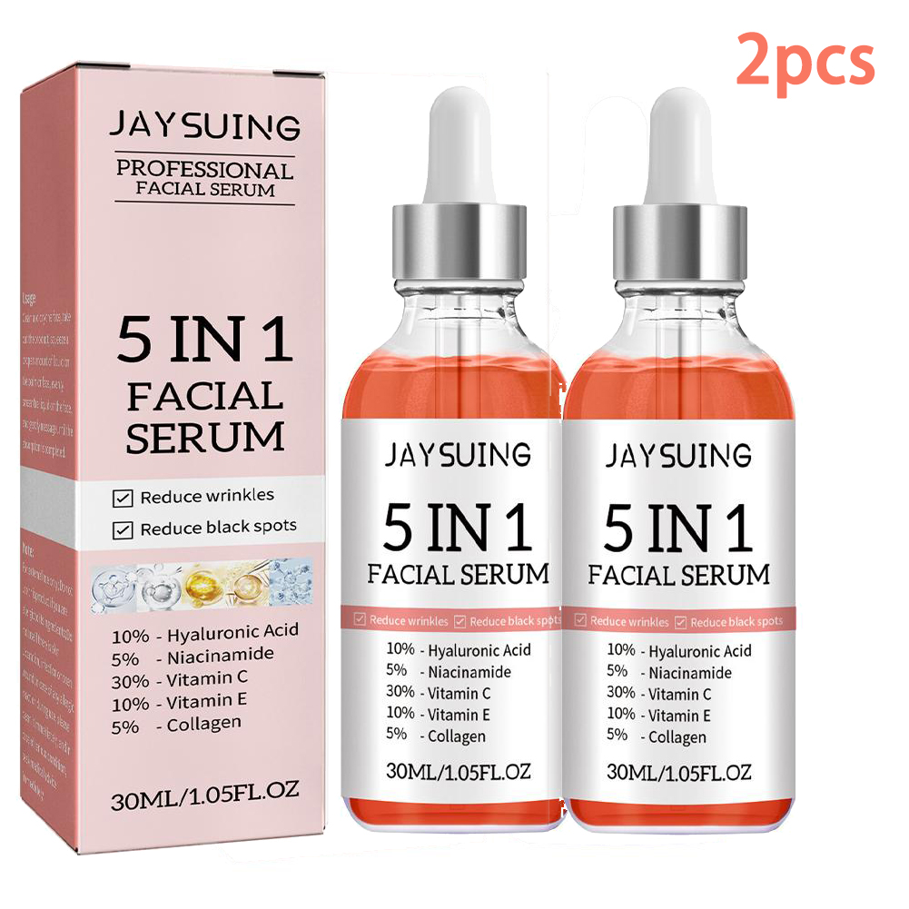 Hyaluronic Acid Serum - 5 In 1 Face Serum Vitamin