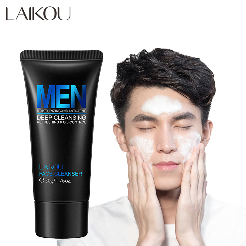 Salicylic Acid Cleanser - LAIKOU Nam Mặt Mặt Giặt Dưỡng