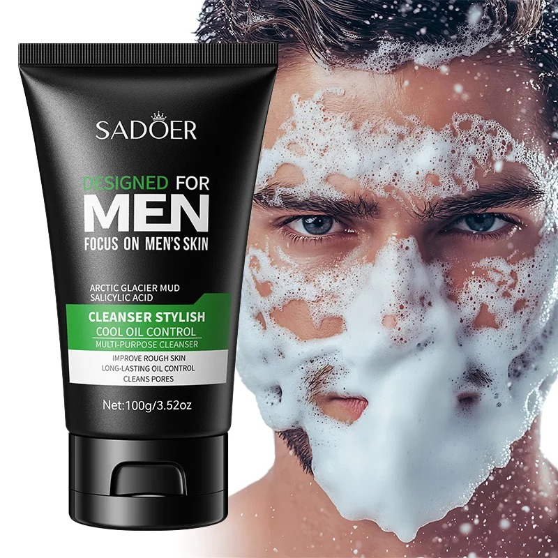 Salicylic Acid Cleanser - 100g Multi-Effect Facial Cleanser, Oil Control,
