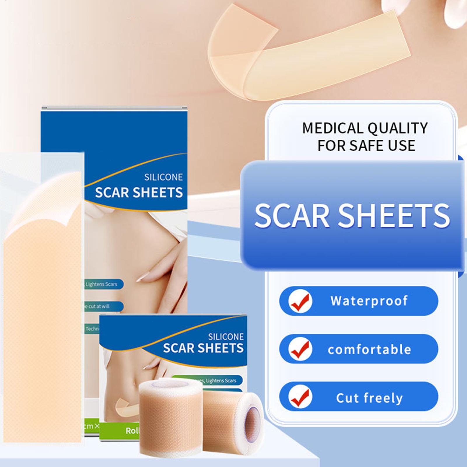 Collagen Sheet Mask - 1 Roll Silicone Scar Sheets 4cmX0.5cm