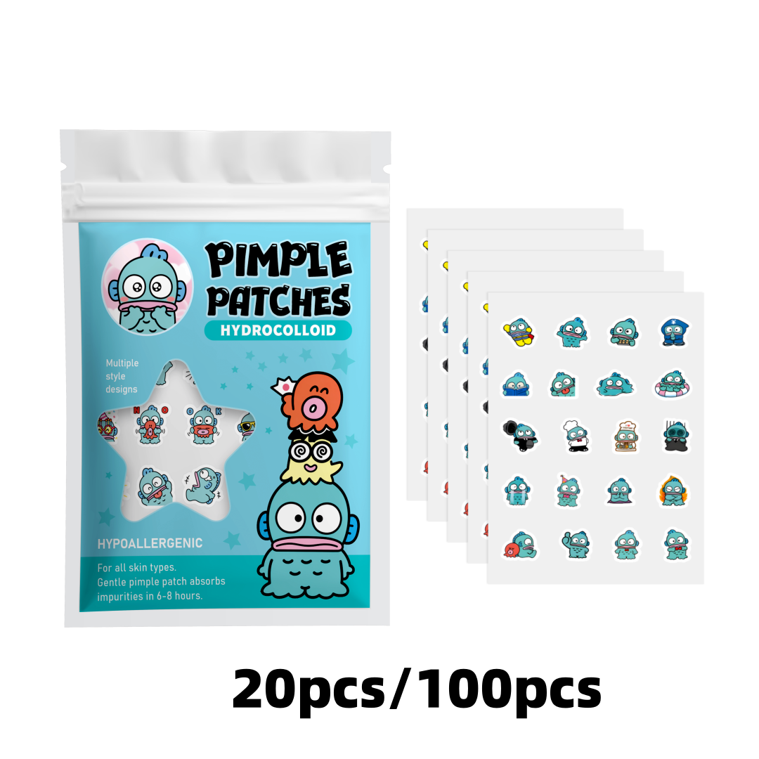 Skincare Moisturizer - Hello Kitty Cute Pimple Patches, 100pcs/20pcsHydrocolloid