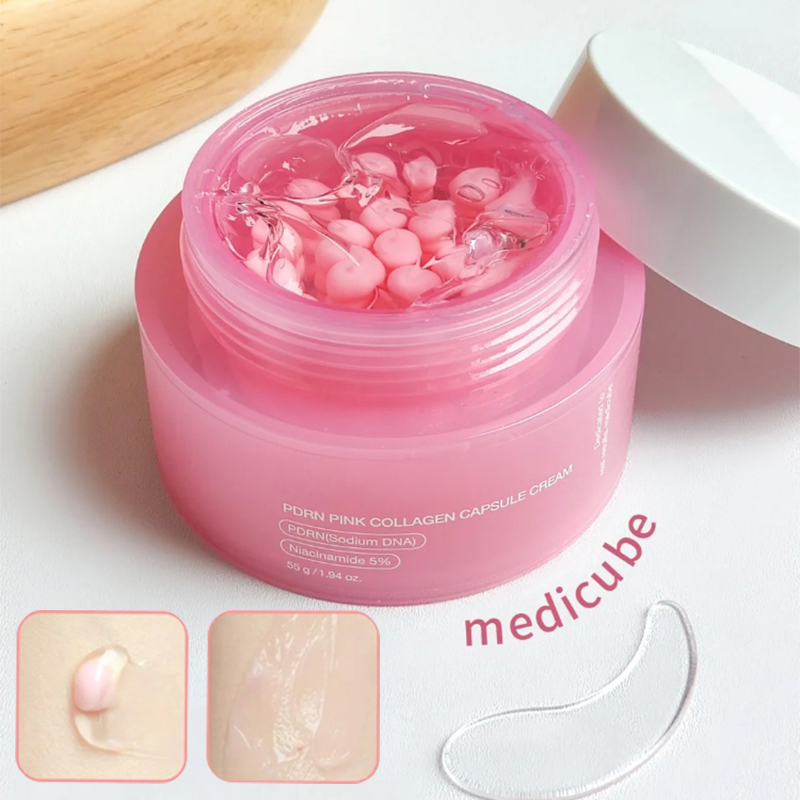 Snail Mucin Essence - PDRN Pink Collagen Capsule Cream with
