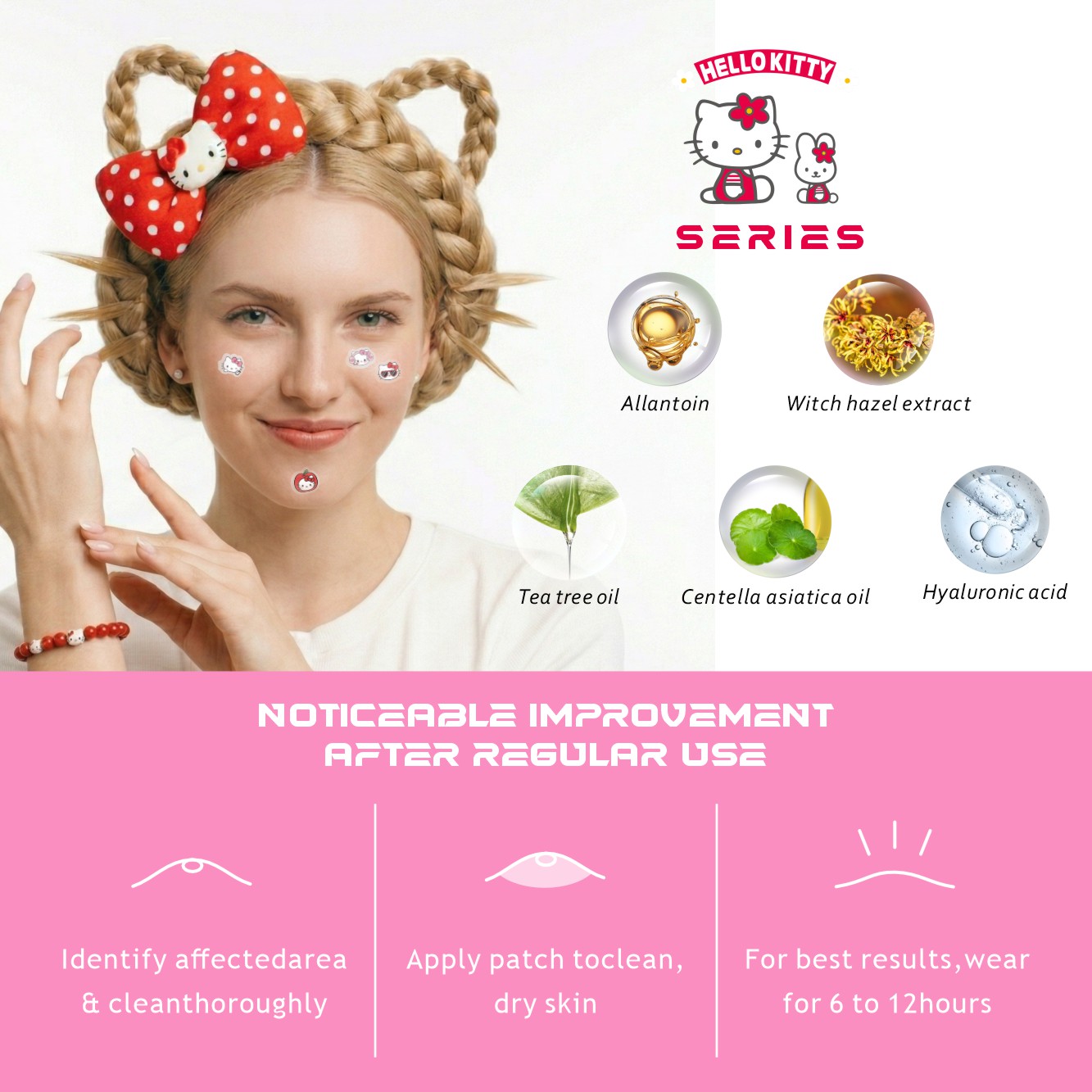120PCS hello kitty Acne patche - đánh giá và giá Skincare Moisturizer