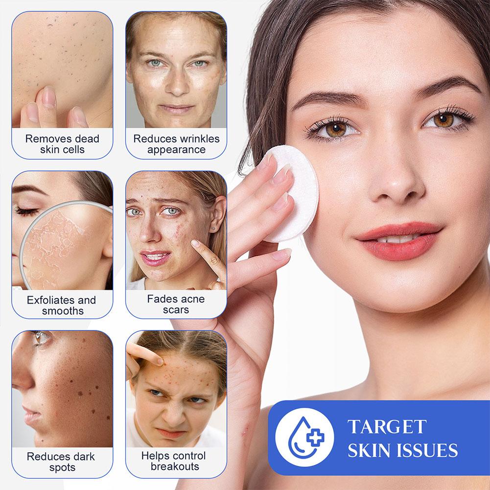 Glycolic Acid Facial Pads Exfo - đánh giá và giá Salicylic Acid Cleanser