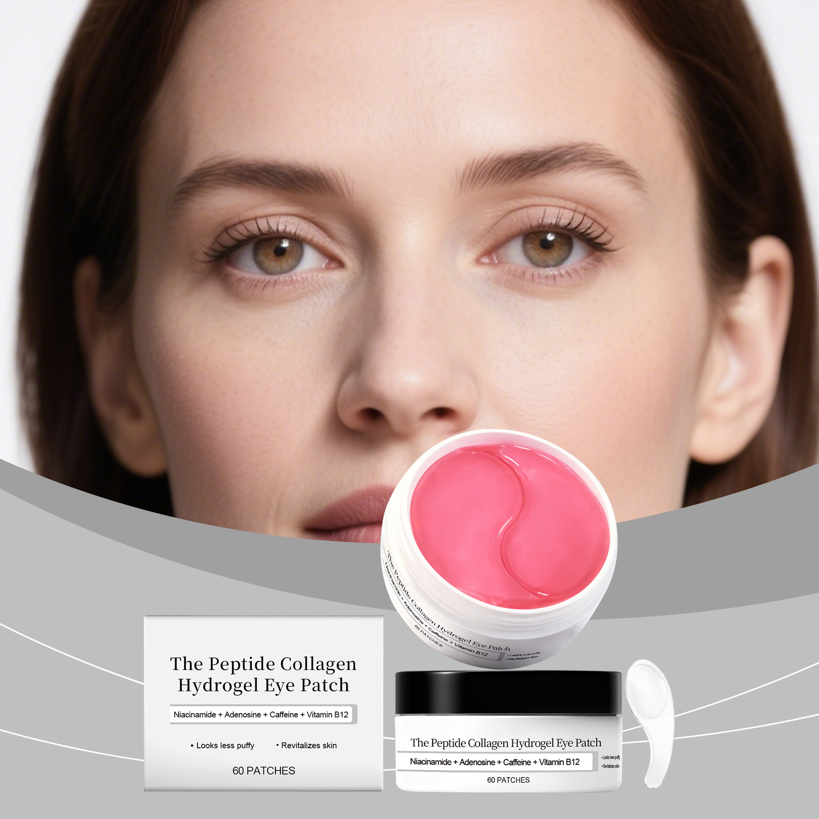 Peptide Collagen Hydrogel Eye  - đánh giá và giá Collagen Sheet Mask