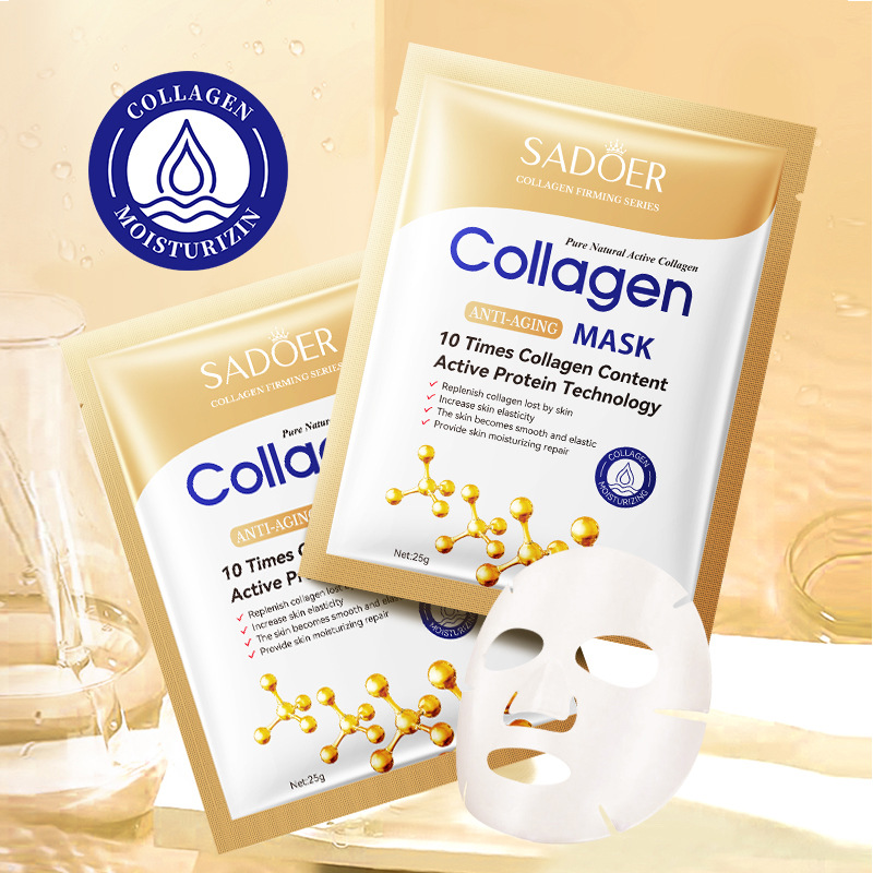 10pcs Anti-wrinkle Collagen Fa - đánh giá và giá Collagen Sheet Mask