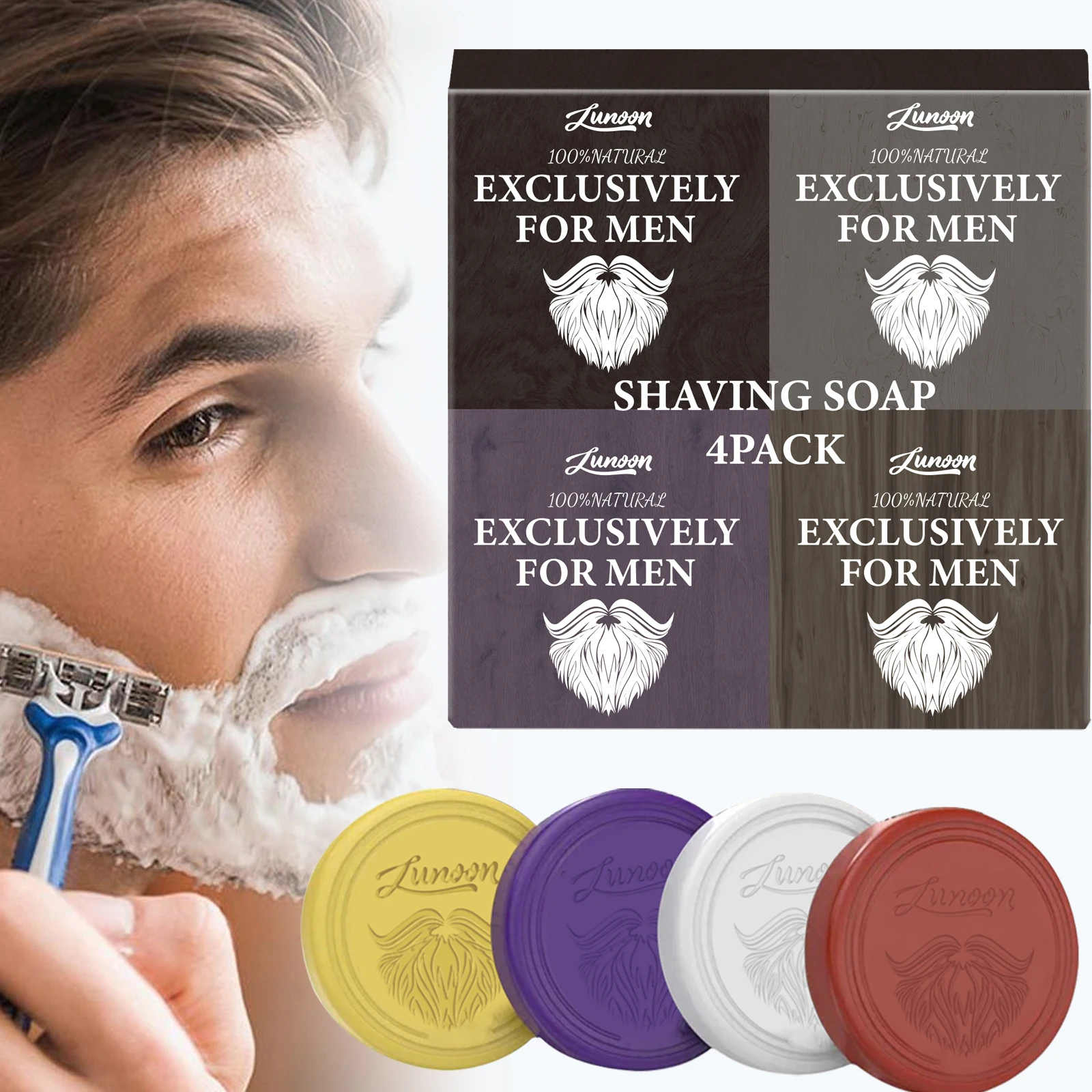 Sandalwood Shaving Soap for Me - đánh giá và giá Skincare Natur E