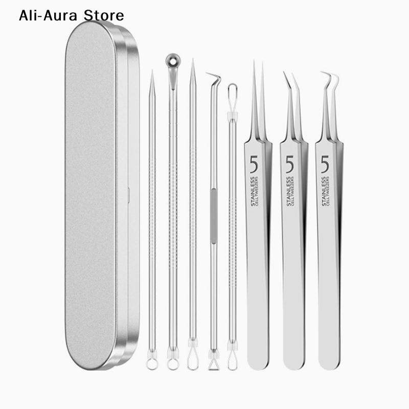 7/8Pcs Blackhead Remover Kit P - đánh giá và giá Skincare You