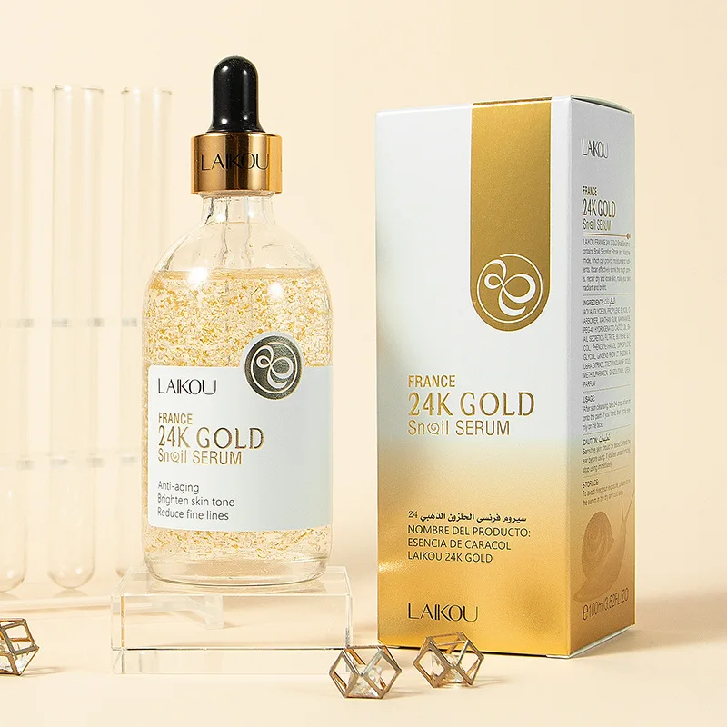 24k Gold Infused Snail Essence - đánh giá và giá Snail Mucin Essence