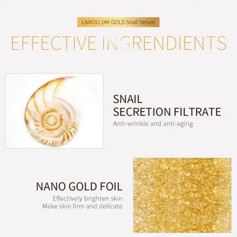 24k Gold Infused Snail Essence - đánh giá và giá Snail Mucin Essence