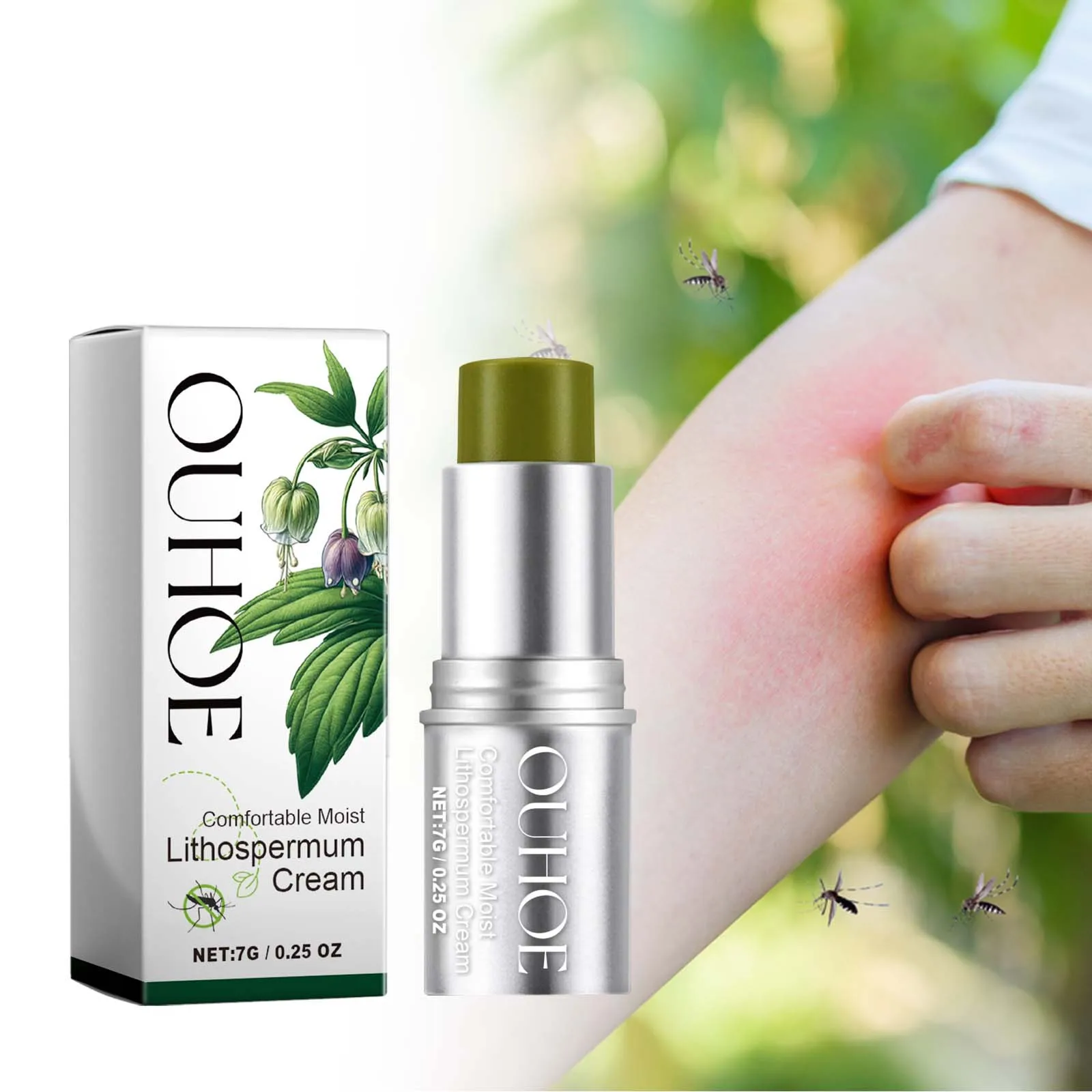 OUHOE Purple Grass Herbal Mosq - đánh giá và giá Skincare Natur E