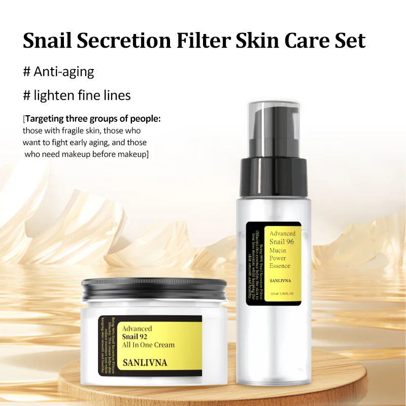 Snail 92% Mucin Duo Cream & Es - đánh giá và giá Snail Mucin Essence