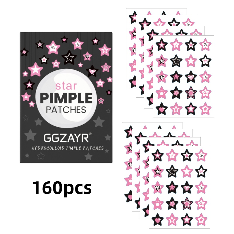 80/160pcs Star Acne Patch Set  - đánh giá và giá Skincare You