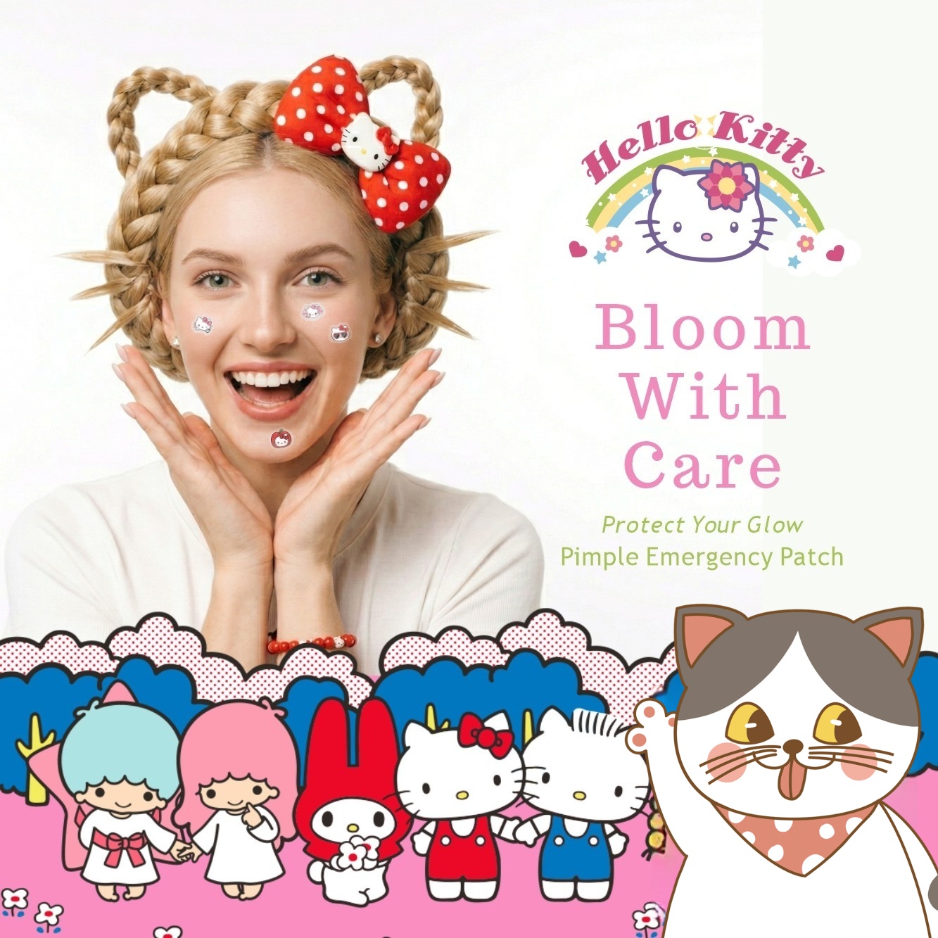 48/120PCS hello kitty Acne pat - đánh giá và giá Skincare Moisturizer