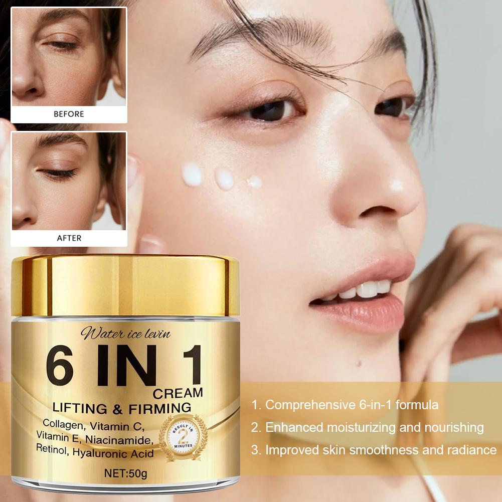 6 IN 1 Collagen Face Cream Lif - đánh giá và giá Retinol Vitamin A Cream