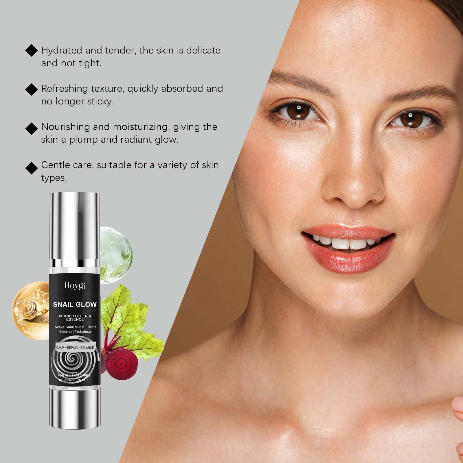 Snail Mucin Skincare Set Colla - đánh giá và giá Snail Mucin Essence