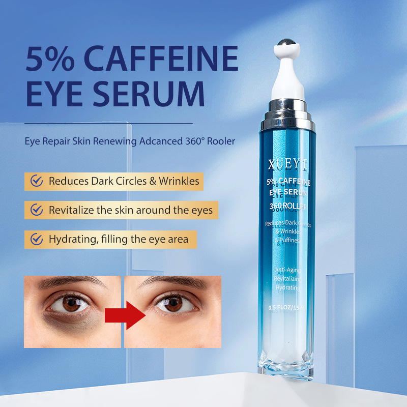 XUEYI 5% Caffeine Retinol Eye  - đánh giá và giá Caffeine Eye Serum