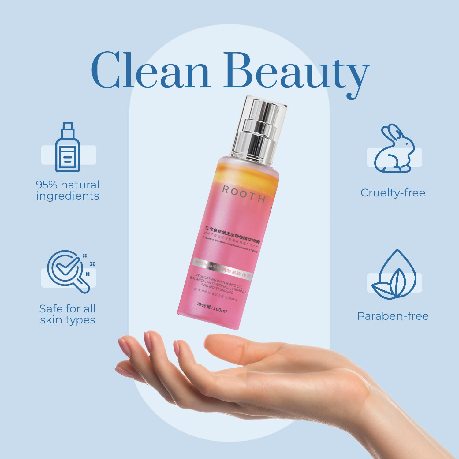 Hyaluronic Acid & Collagen Fac - đánh giá và giá Hyaluronic Acid Serum