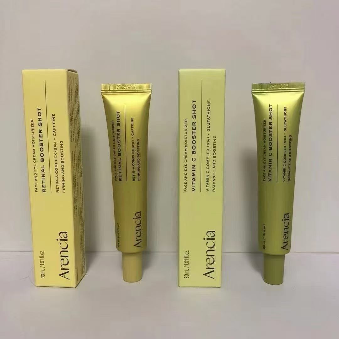 Arencia Vitamin C Booster Shot - đánh giá và giá Caffeine Eye Serum