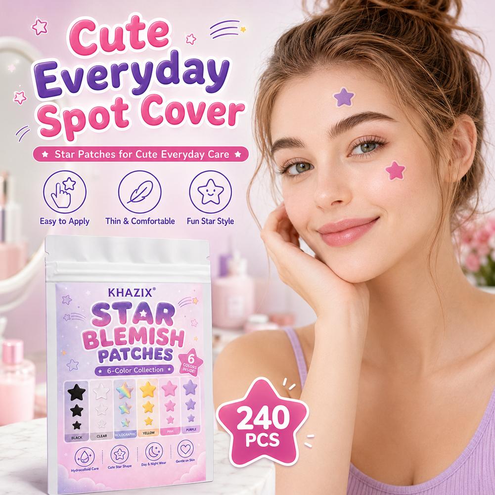 Seven-Color Star Pimple Patche - đánh giá và giá Skincare Moisturizer