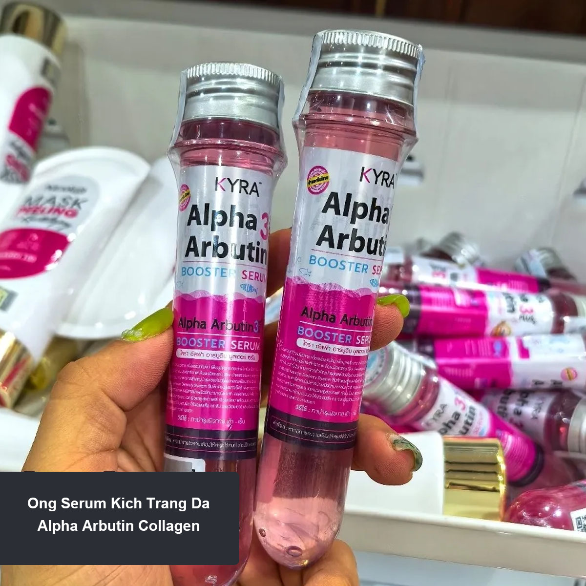Ống Serum kích trắng da Alpha  - đánh giá và giá Alpha Arbutin Serum