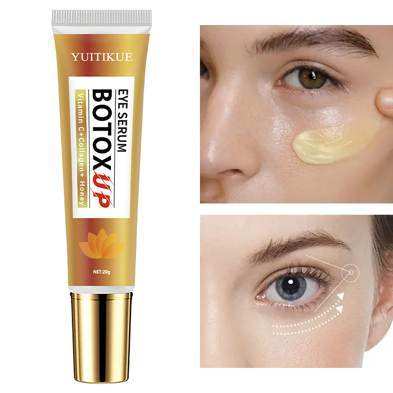YUITIKUE Vitamin C & Collagen  - đánh giá và giá Caffeine Eye Serum