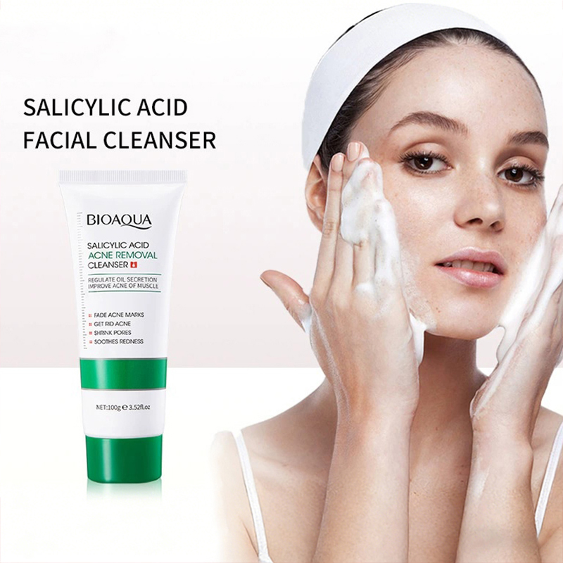 BIOAQUA Salicylic Acid Facial  - đánh giá và giá Salicylic Acid Cleanser