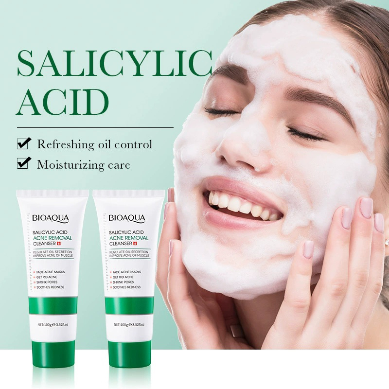 BIOAQUA Salicylic Acid Facial  - đánh giá và giá Salicylic Acid Cleanser