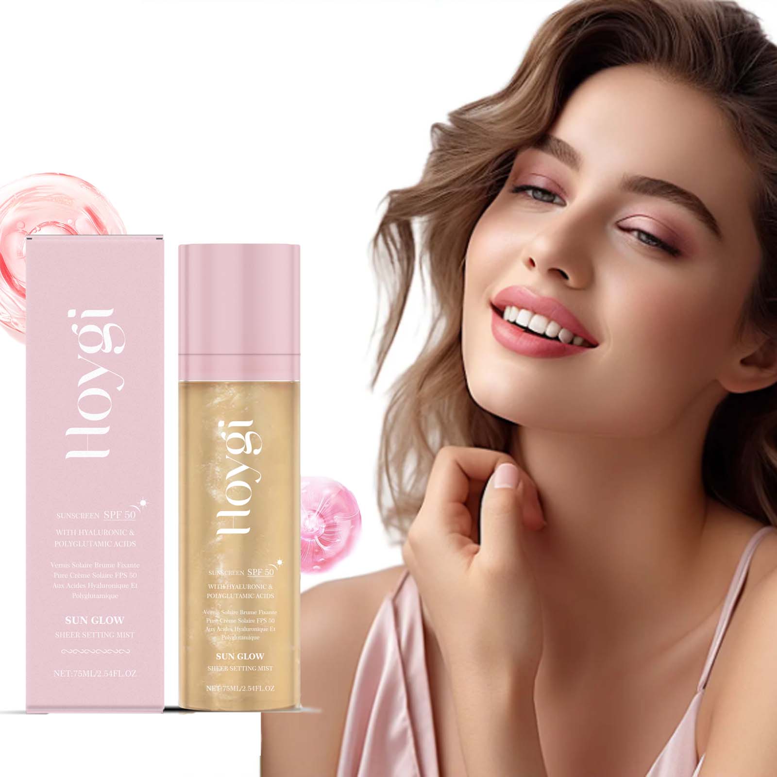 Spf 50+ Setting Spray Oil Cont - đánh giá và giá Polyglutamic Acid Moisturizer