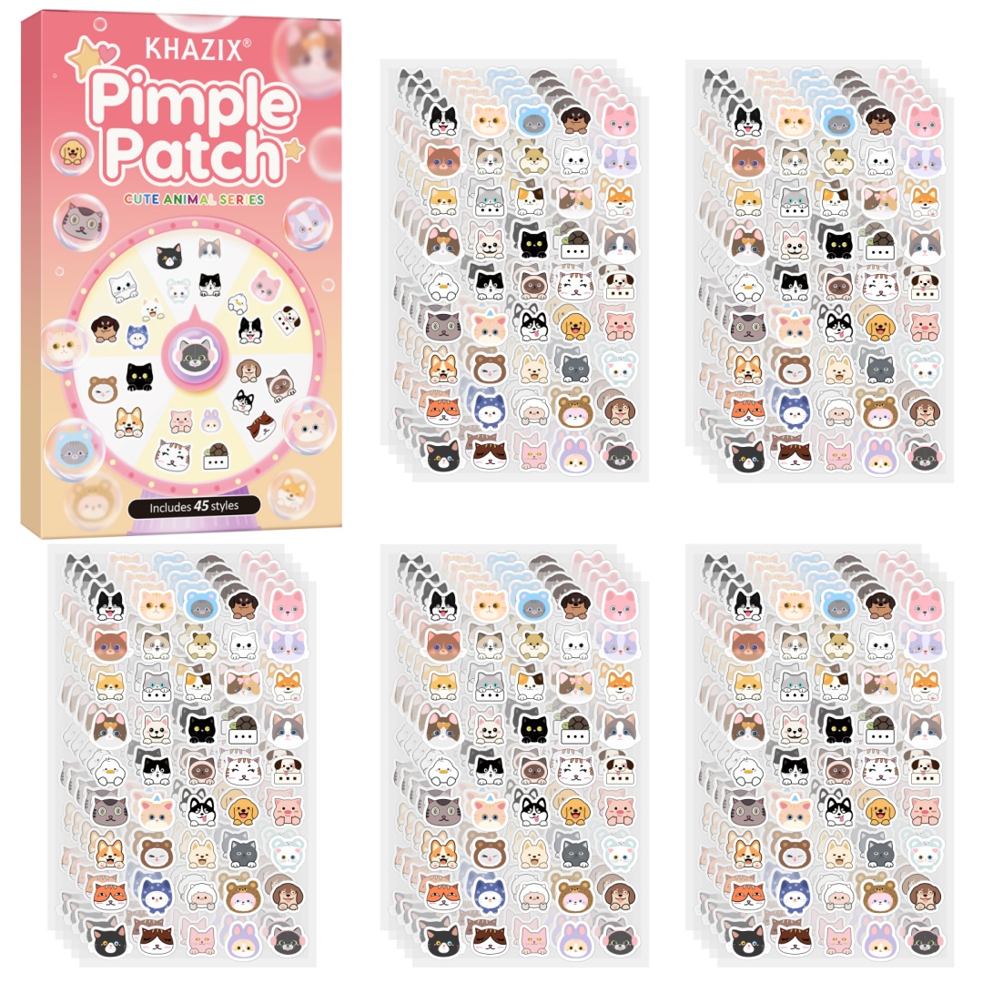 45pcs Cartoon acne patch, cute - đánh giá và giá Skincare Moisturizer
