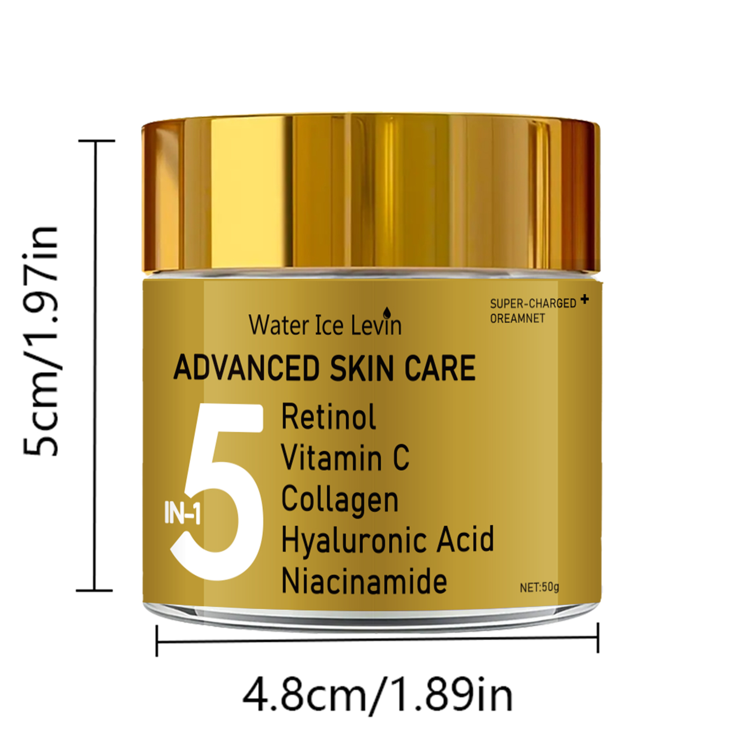 5-in-1 Facial Moisturizing Cre - đánh giá và giá Retinol Vitamin A Cream
