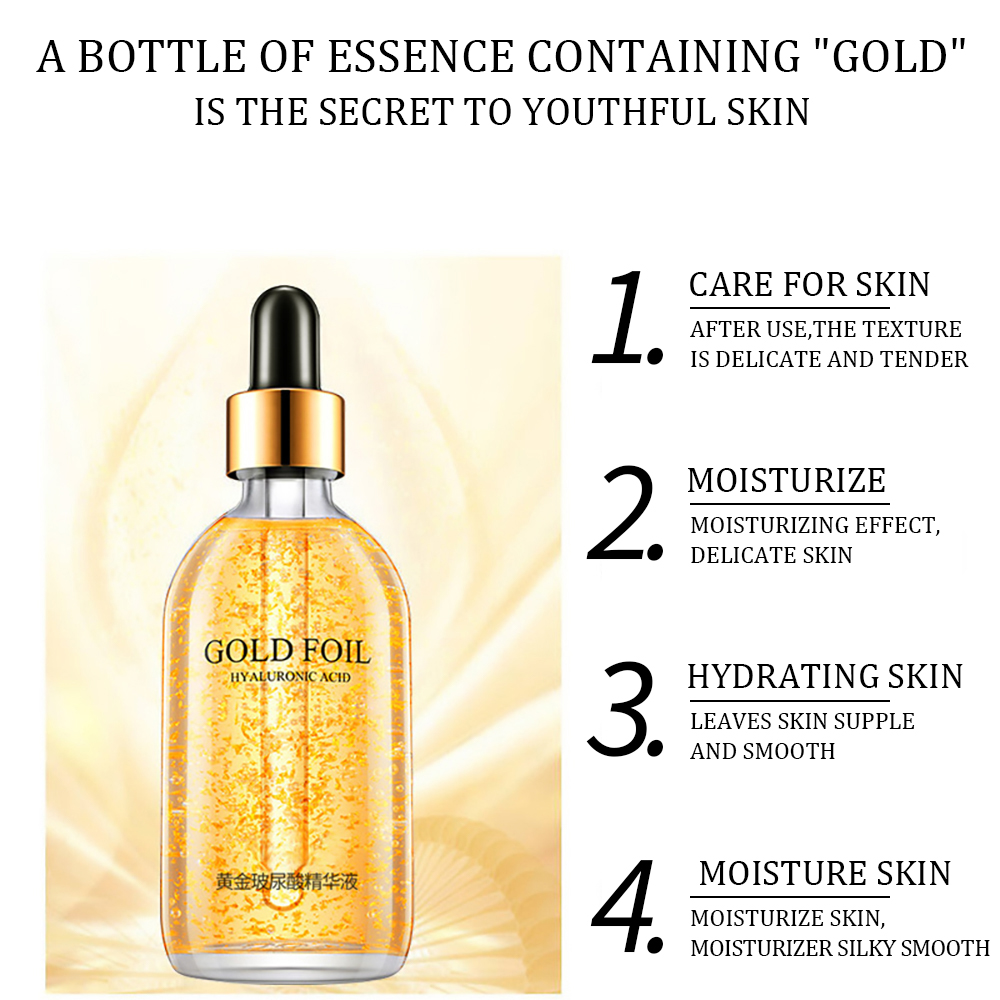 100ml 24k Gold Hyaluronic Acid - đánh giá và giá Hyaluronic Acid Serum