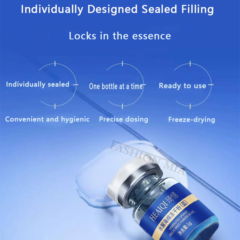 80% Blue Sponge microalgae Kit - đánh giá và giá Hyaluronic Acid Serum