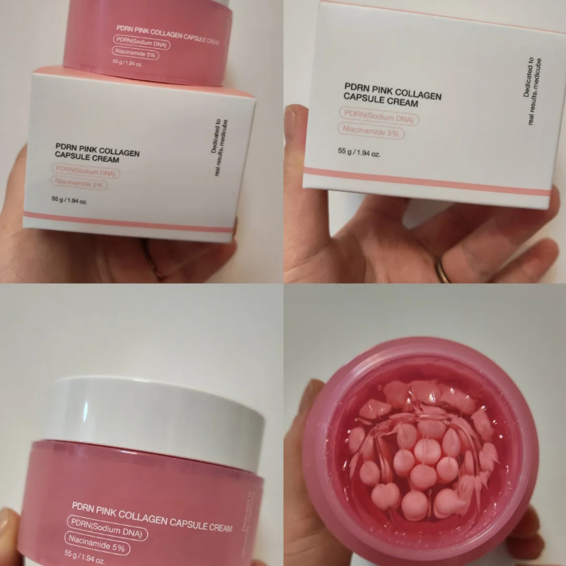 PDRN Pink Collagen Capsule Cre - đánh giá và giá Snail Mucin Essence